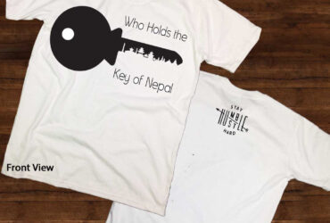 Made in Nepal T-shirt – Who Holds The Key