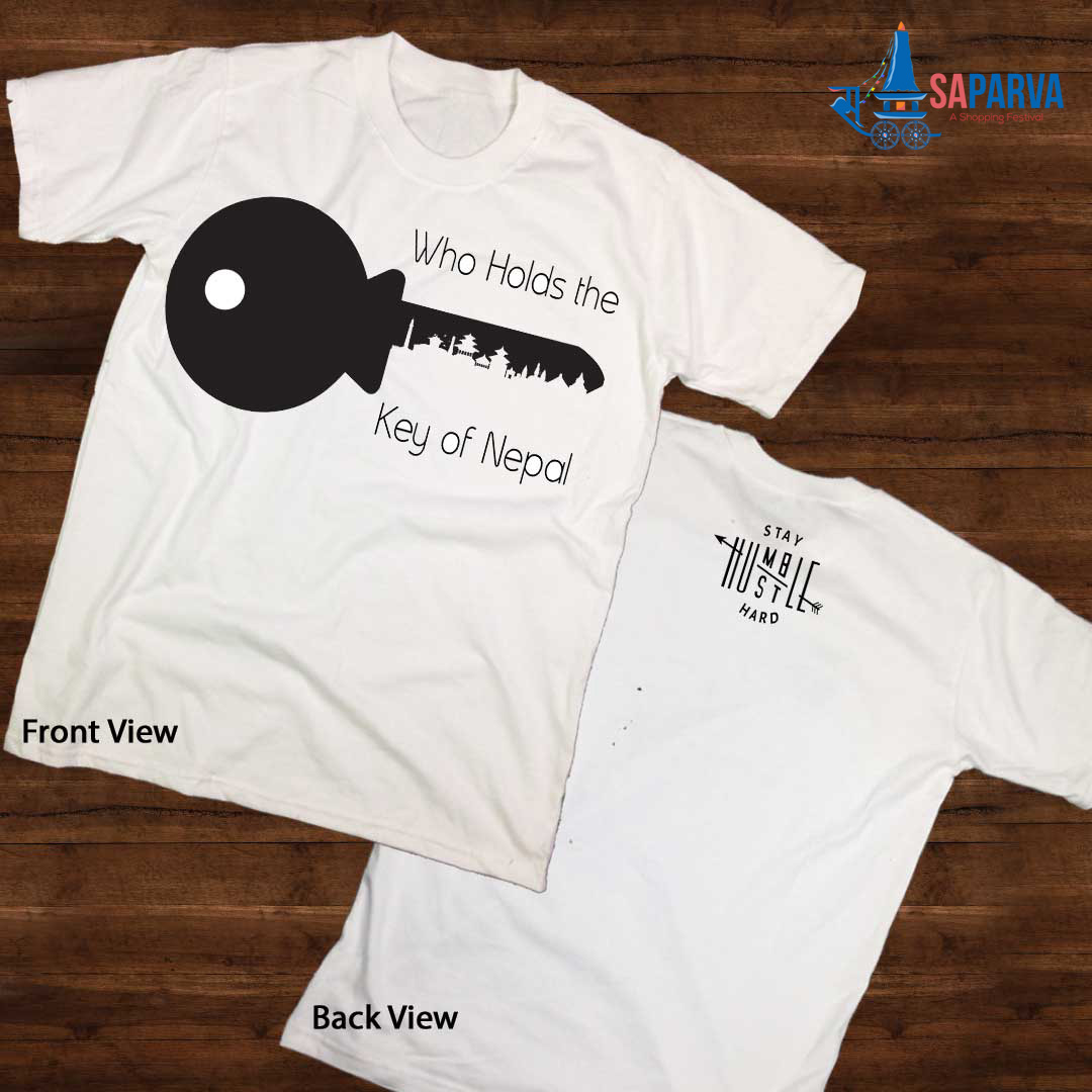 Made in Nepal T-shirt – Who Holds The Key