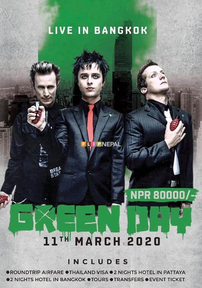Green Day Live in Bangkok