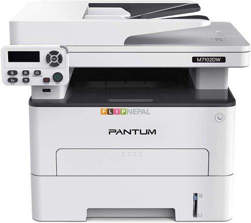 Pantum M7102DW Print/Copy/Scan Multifunction Monochrome Laser Printer