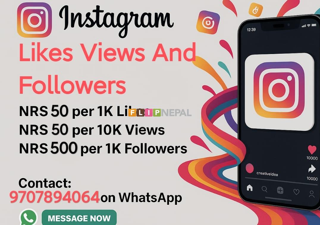 tiktok  instagram facebook services