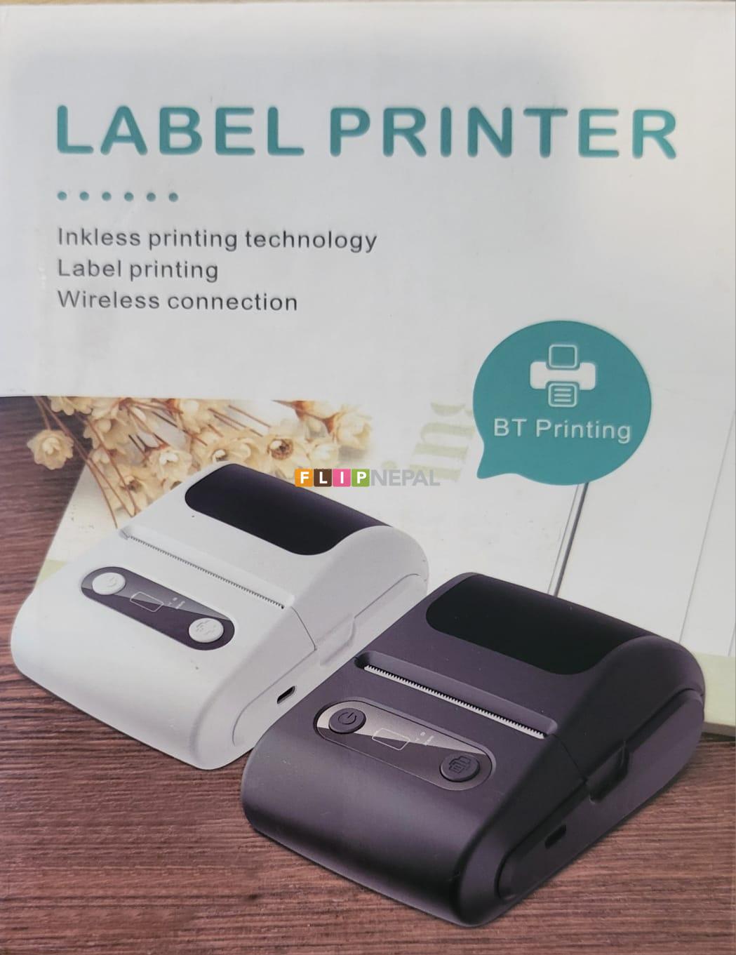 MRP Label Printer in Nepal | Mini Thermal Label Printer for MRP Stickers | Wireless Inkless Printer